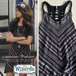 Free People Crochet Chevron Tunic ASO Alex Russo